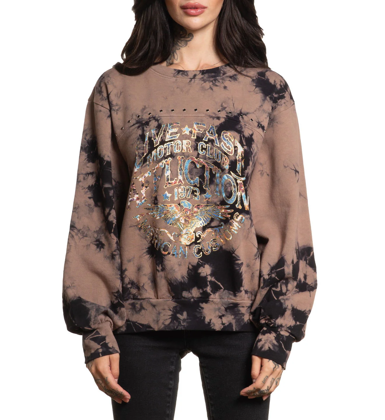 Ac Rusted Badge LS Crewneck