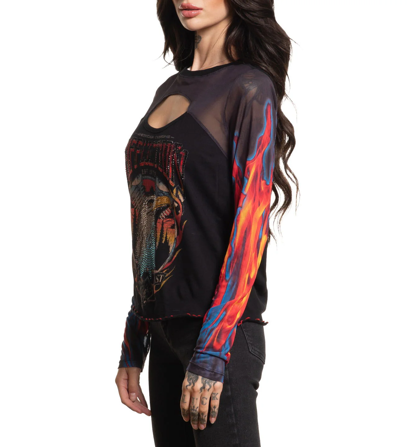 Ac Sunset Cruisin LS Tee - Image 4