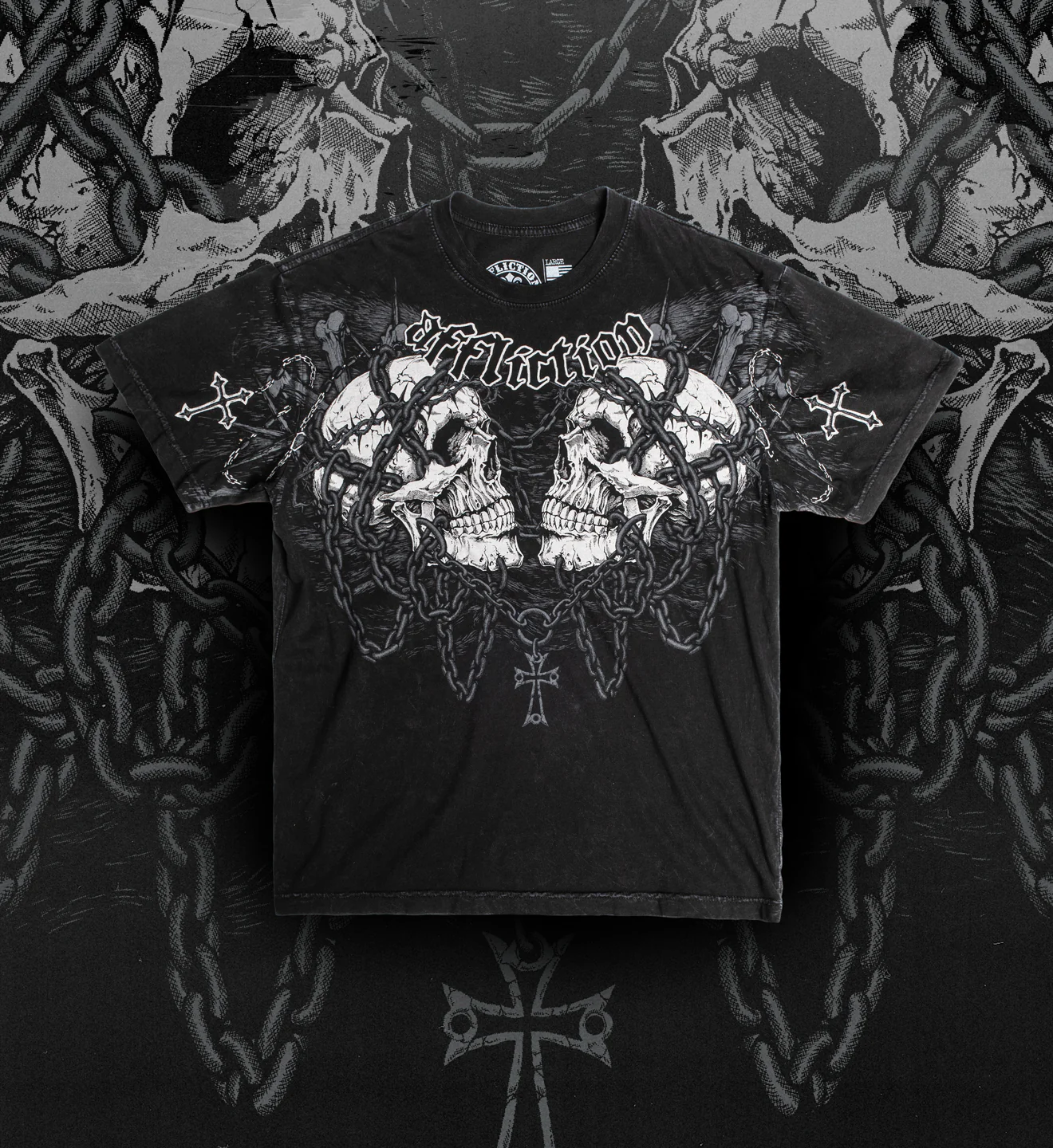 Chained Saint Thorns Tee