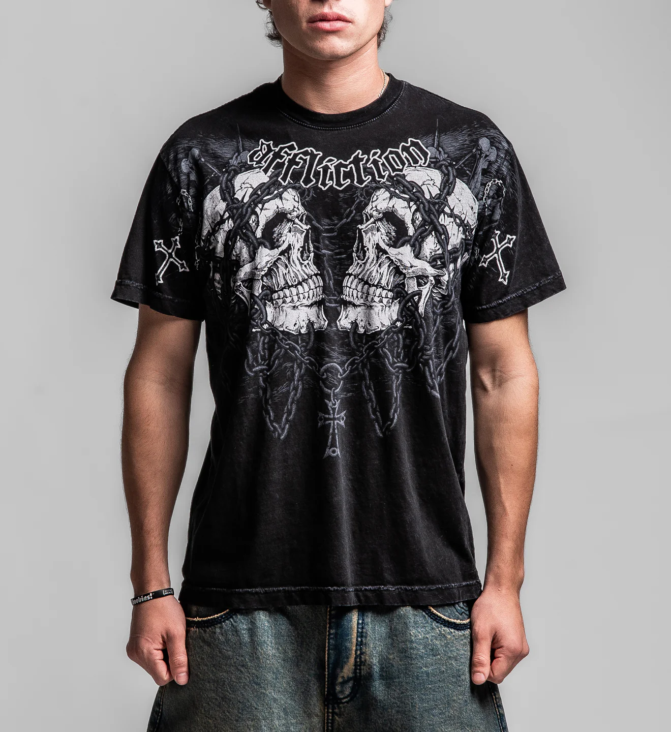 Chained Saint Thorns Tee - Image 2