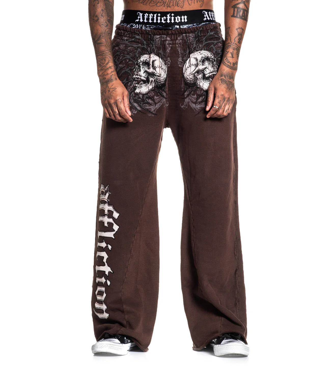 Collapse Wide Leg Sweatpant