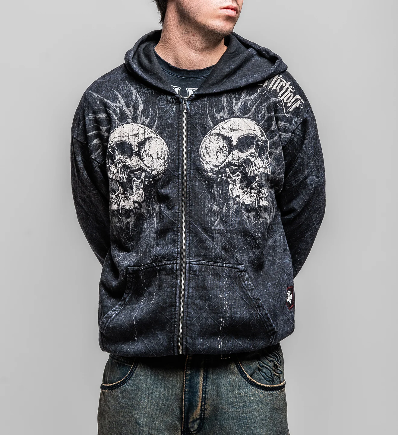 Collapse Zip-Up Hoodie - Image 2