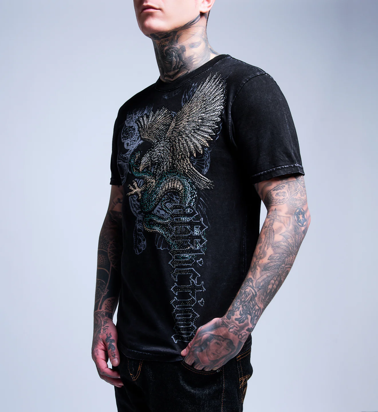 Cosmic Serpent Tee - Image 2