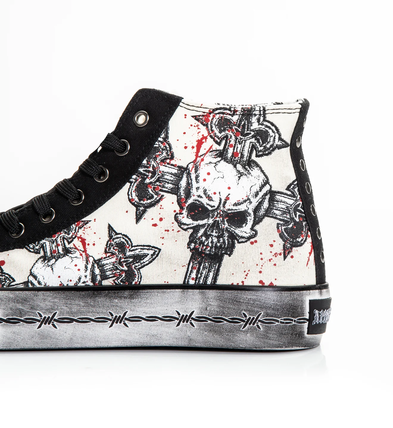 Cross Hi-Top Shoe - Image 8