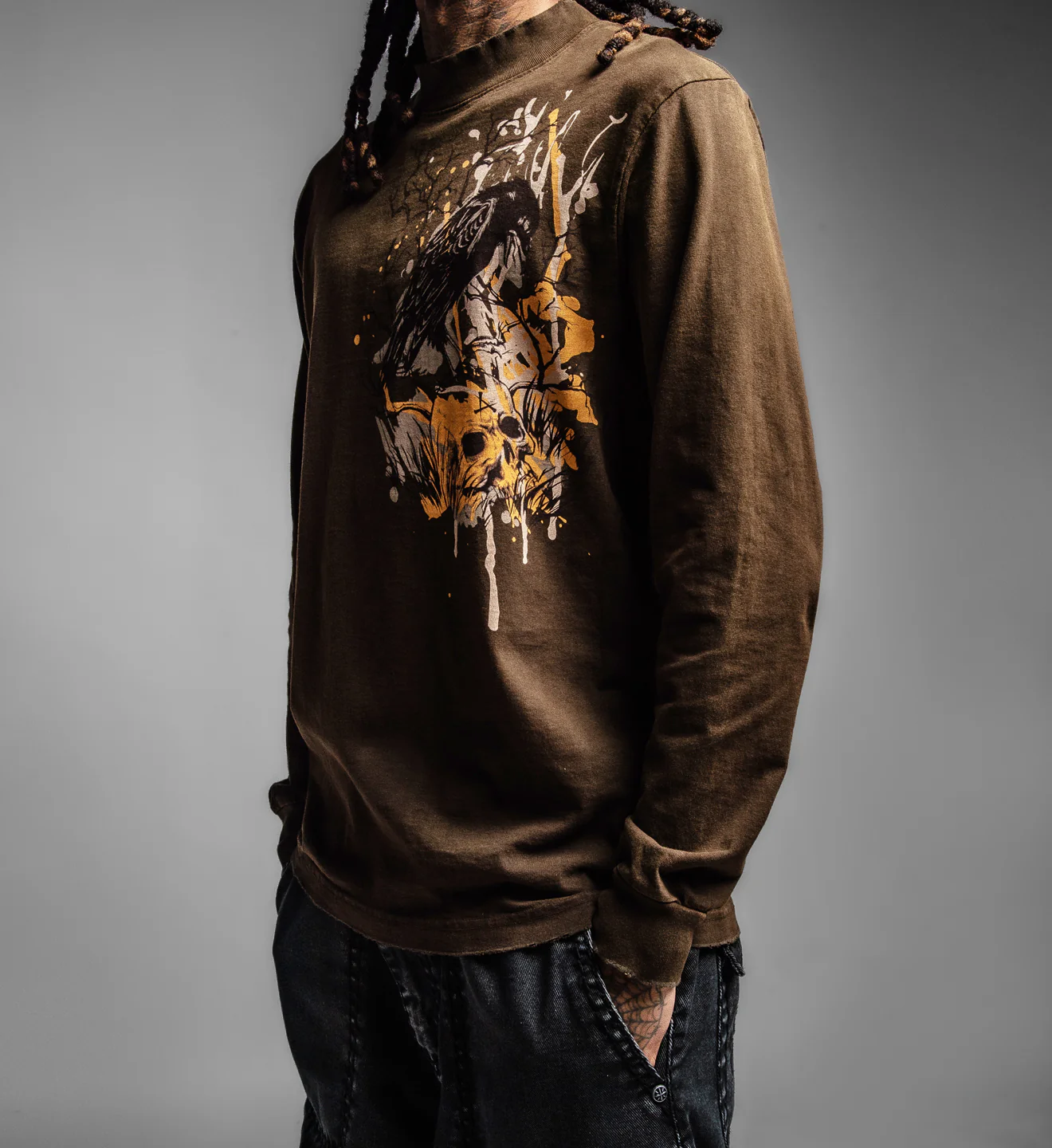 Crow LS Tee - Image 4