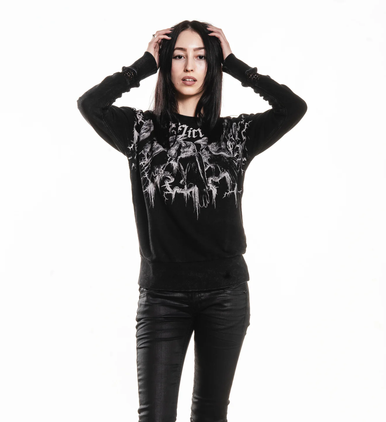Crows LS Crewneck - Image 4