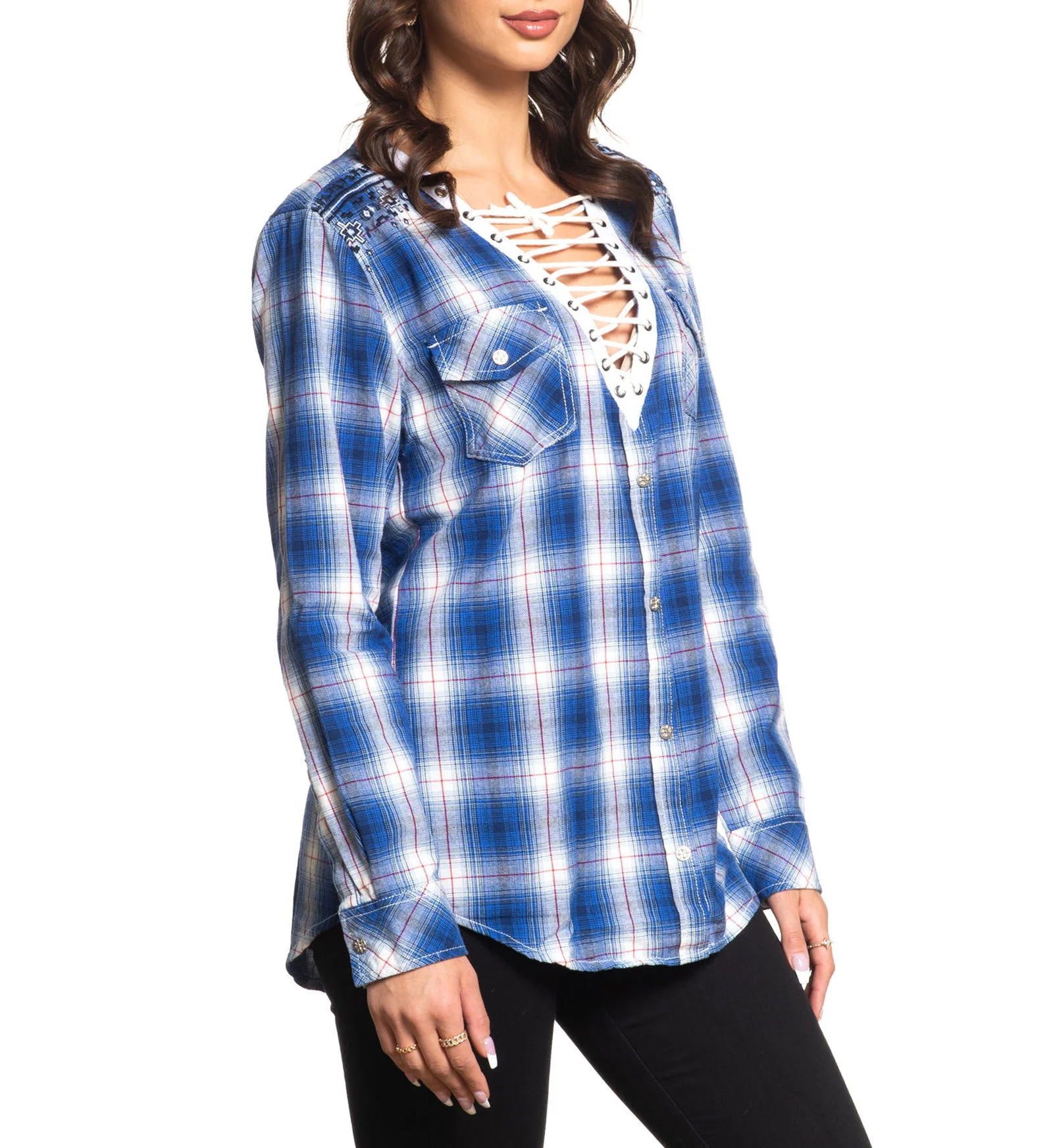 Crystal Visions Button-Up LS - Image 3