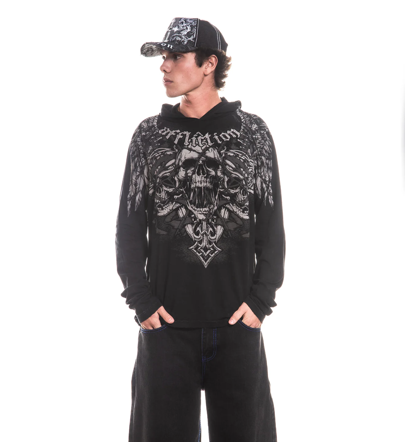 Immortal Scream Po Raglan Hood - Image 4
