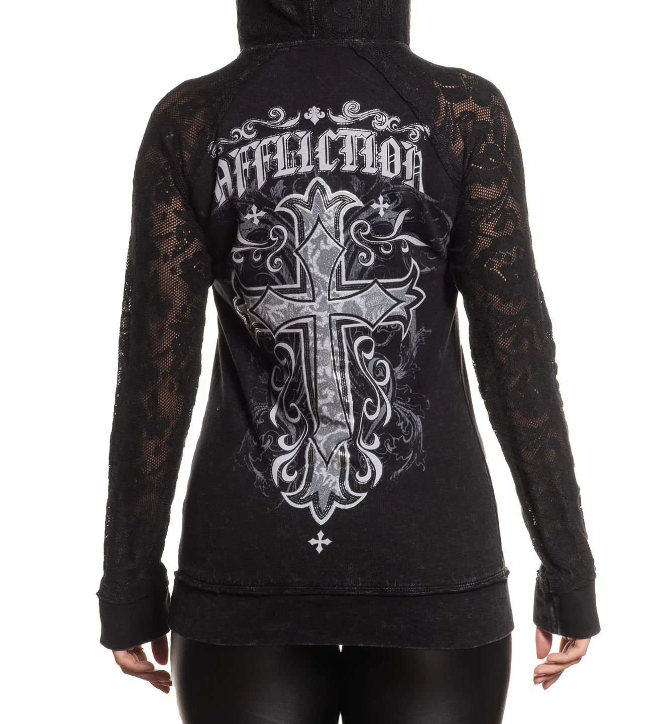 Jasmine Lace Up Hoodie - Image 3