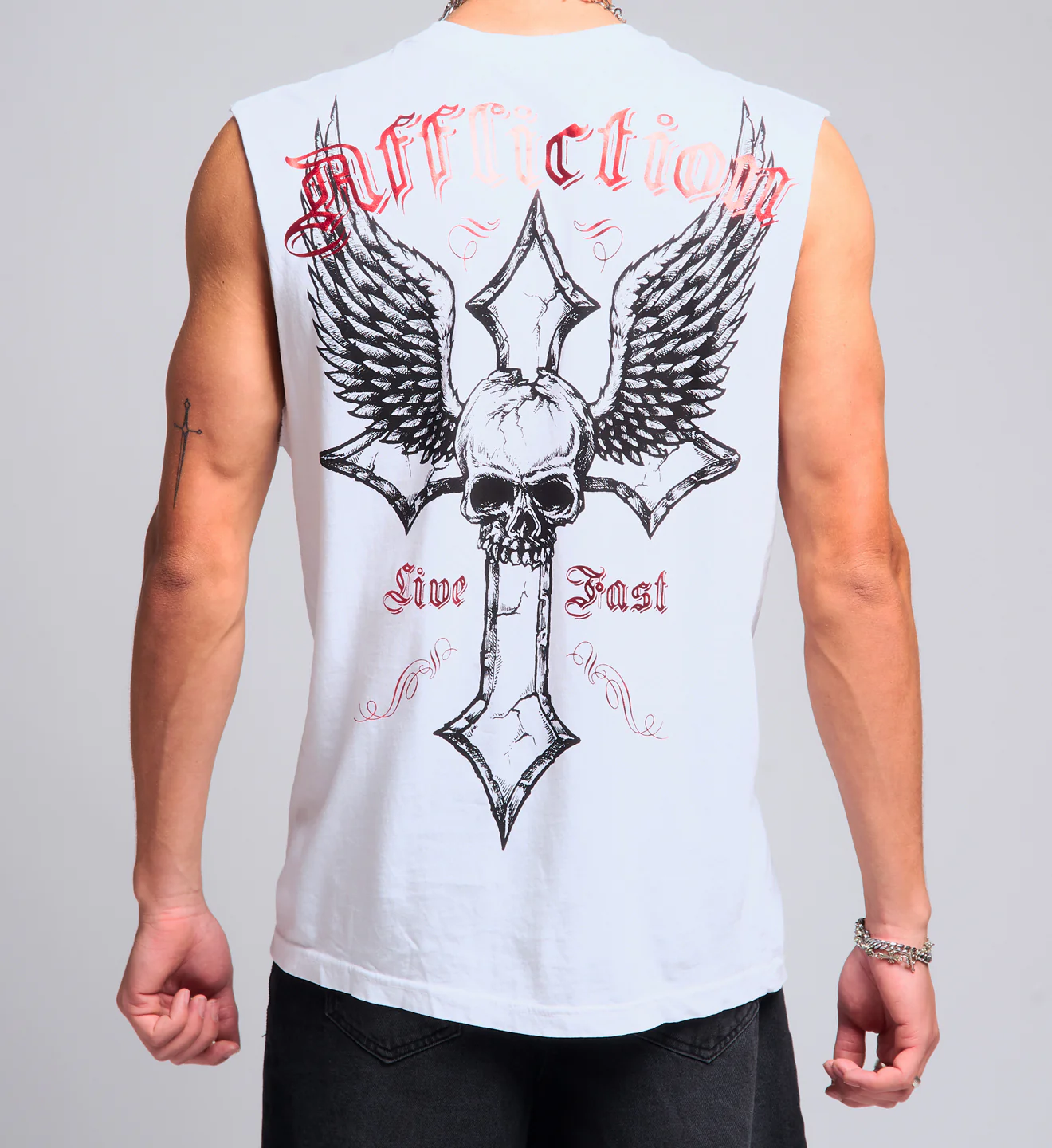 Live Fast Muscle Tank - Image 2