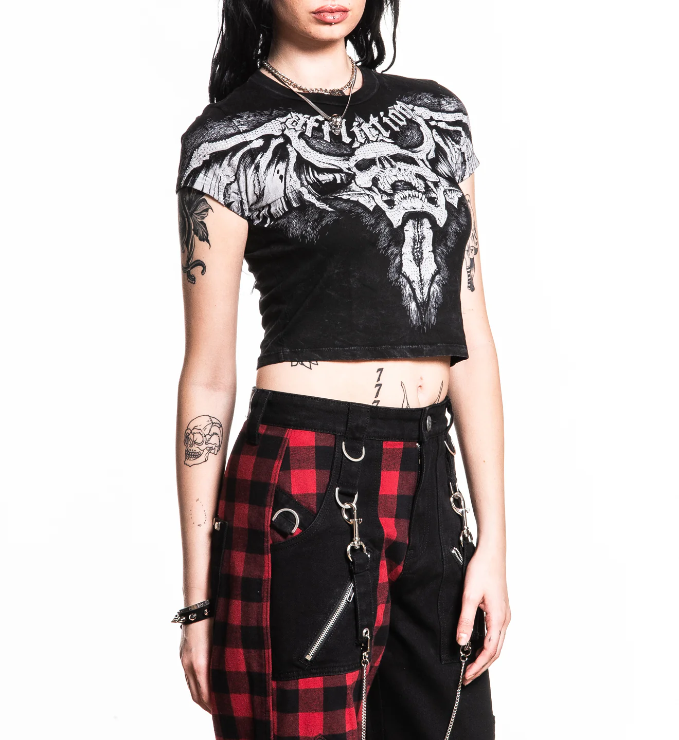 Night Screamer Baby Tee - Image 6