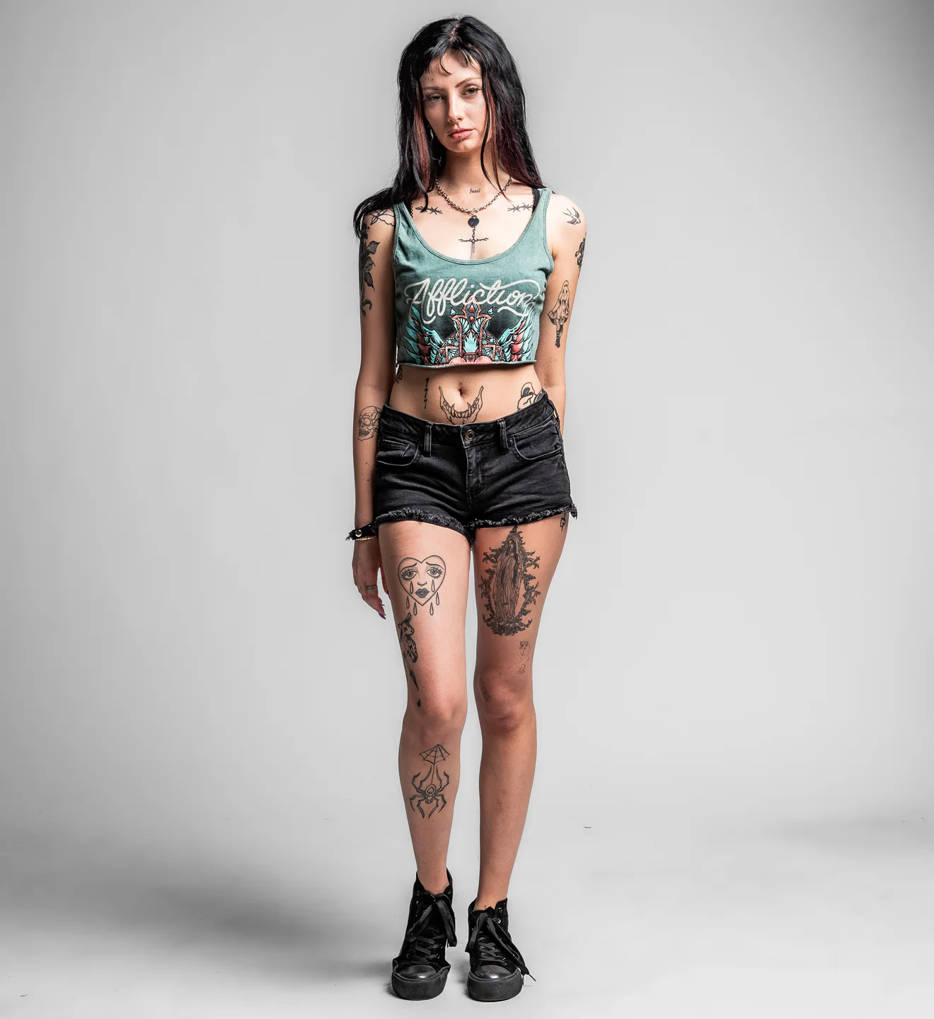 Rosary Cropped Tank - Image 6