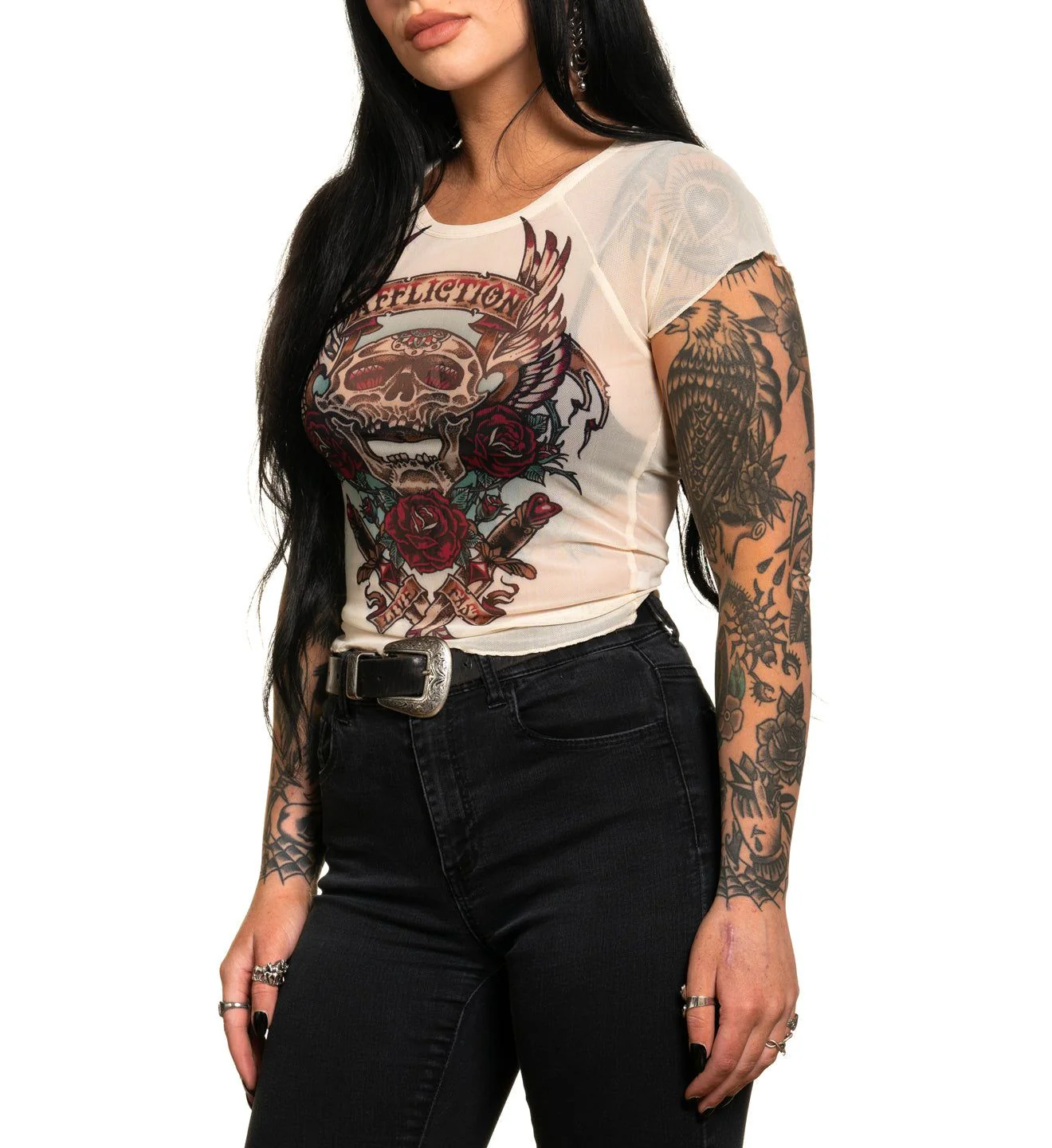 Screamin Roses Tee - Image 3