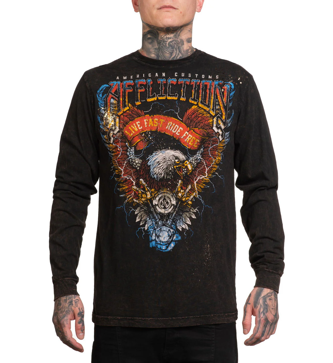 Shredded Pavement LS Tee