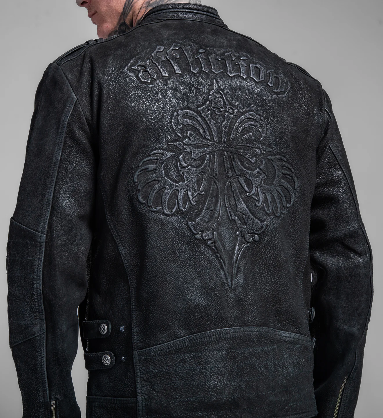 Skeleton Leather Jacket - Image 4