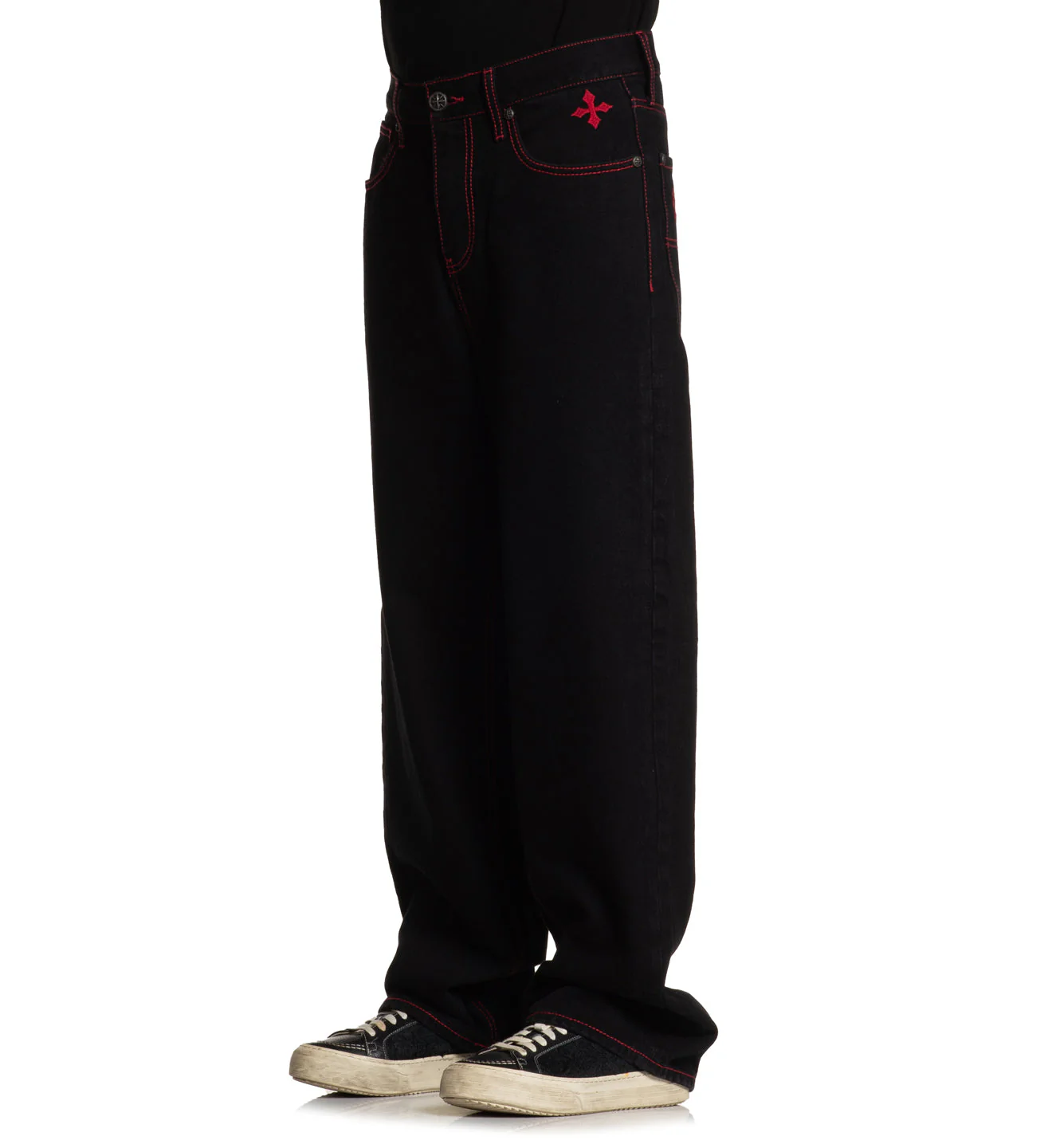 Wide Leg Wings Jeans - Image 10