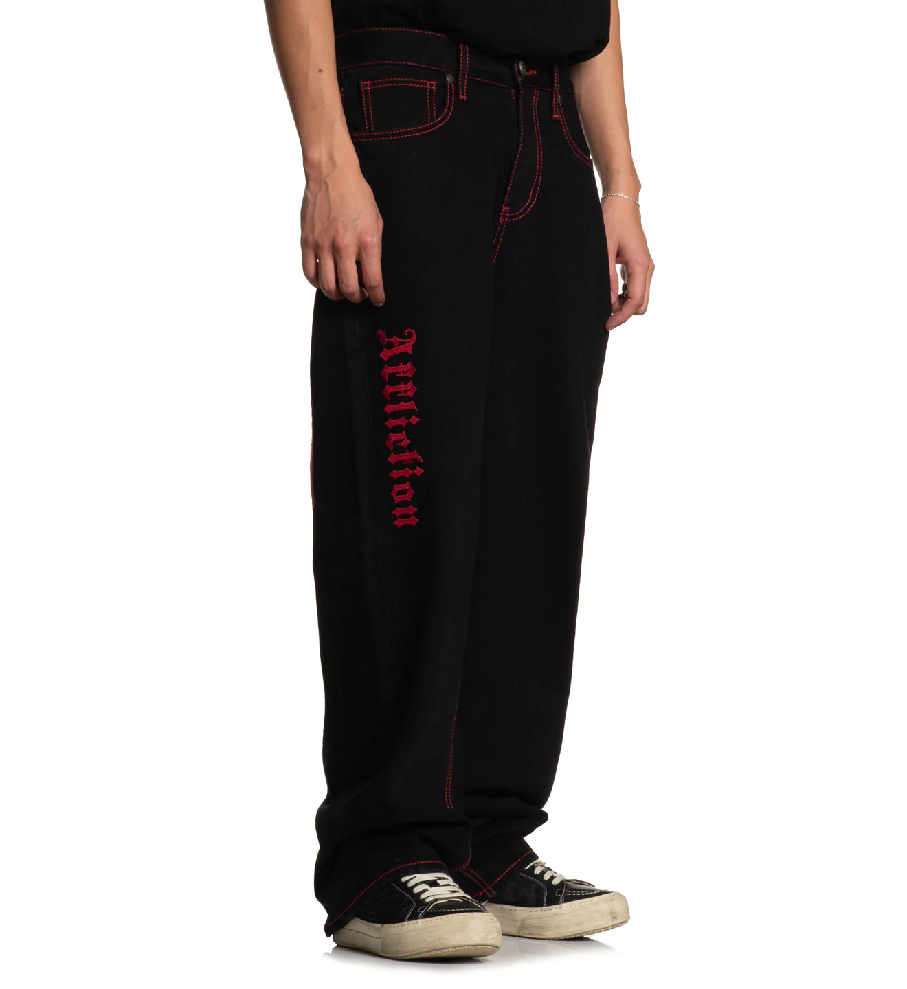 Wide Leg Wings Jeans - Image 13