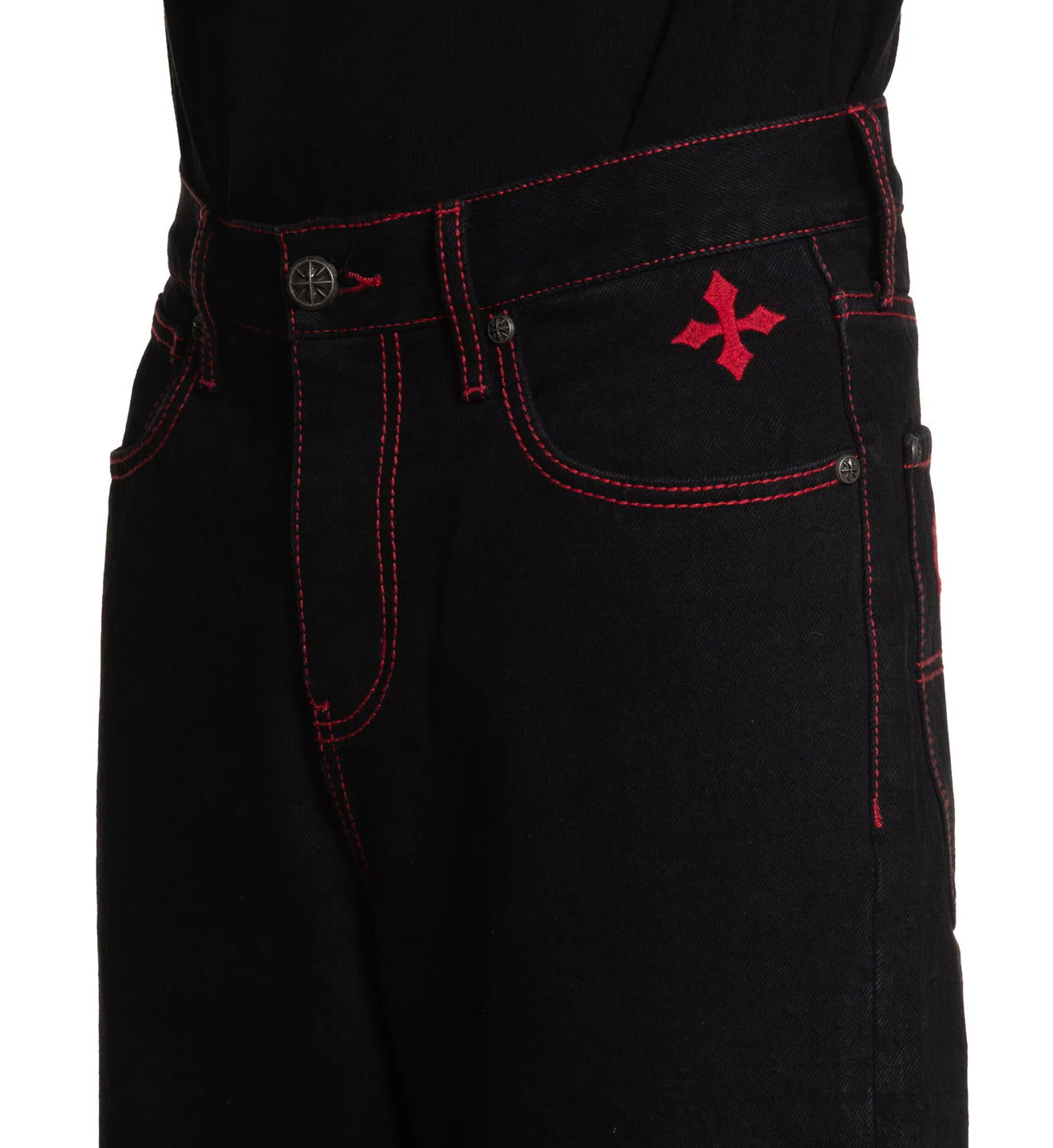 Wide Leg Wings Jeans - Image 8
