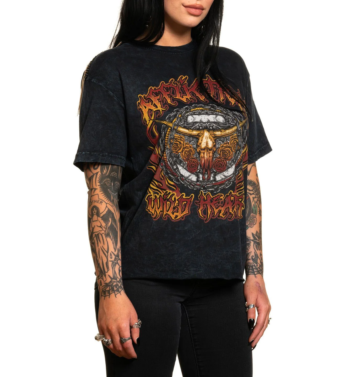Wild Hearts Flame Tee - Image 4