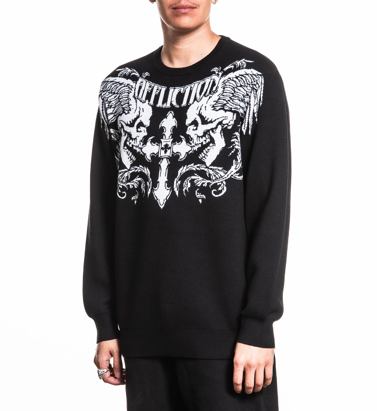 Winged Up Knit Sweater - Image 5