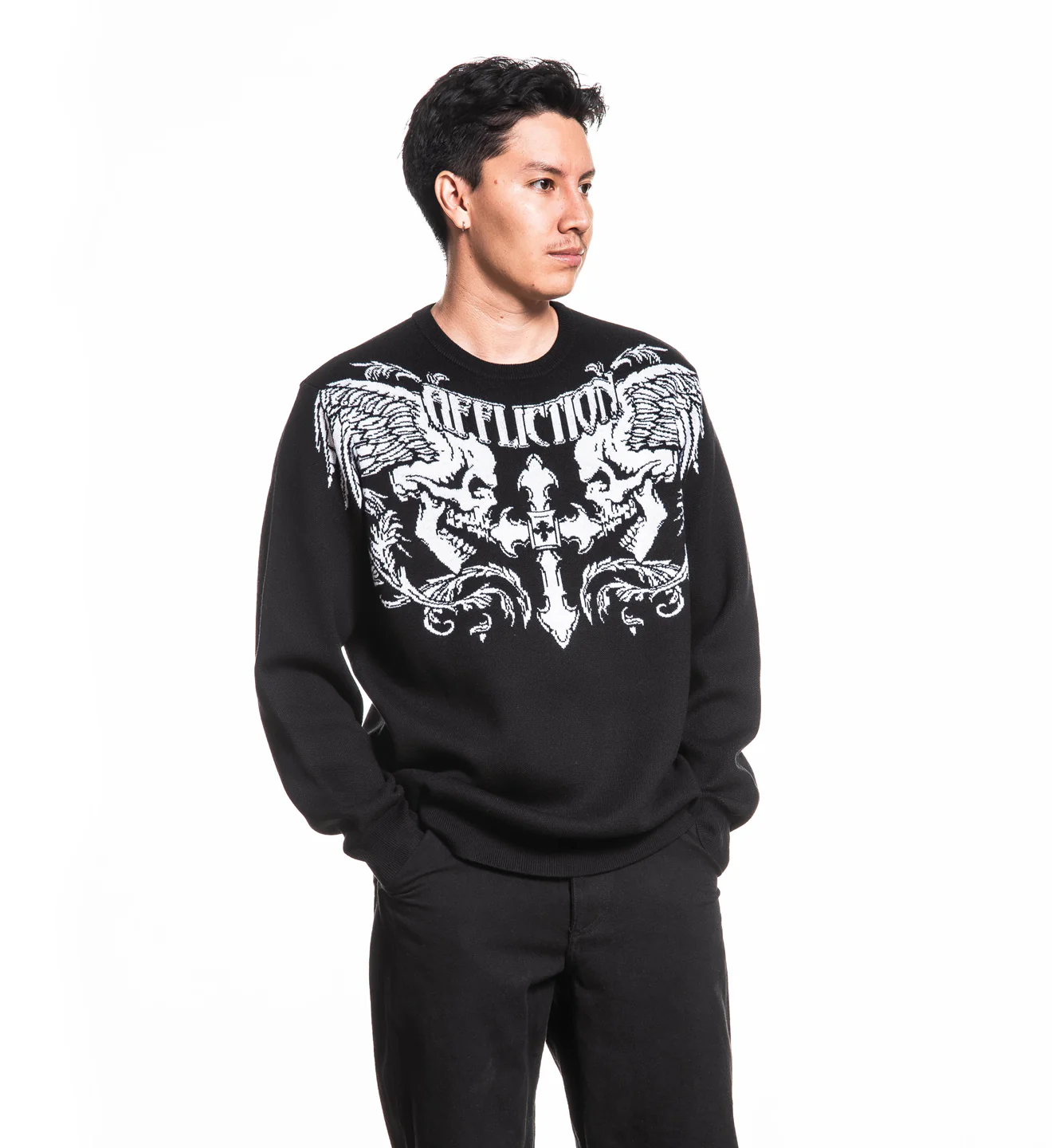 Winged Up Knit Sweater - Image 6