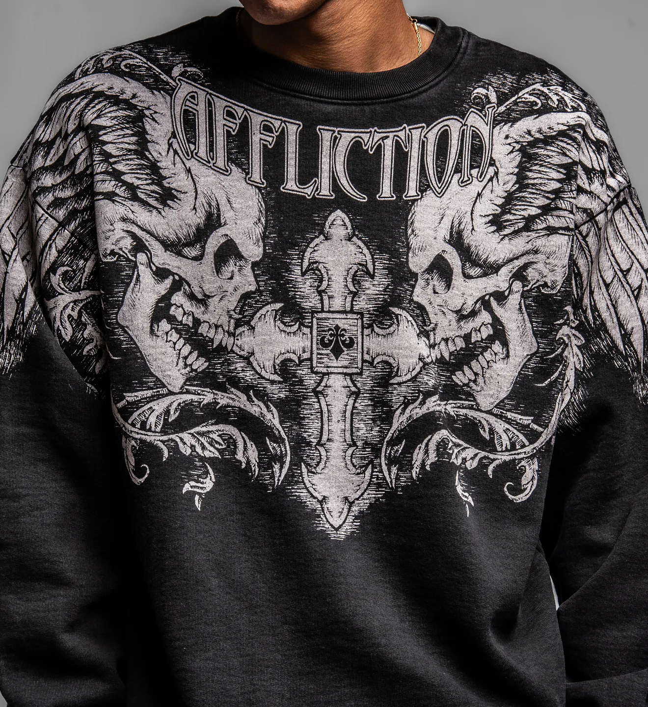 Winged Up LS Crewneck - Image 3