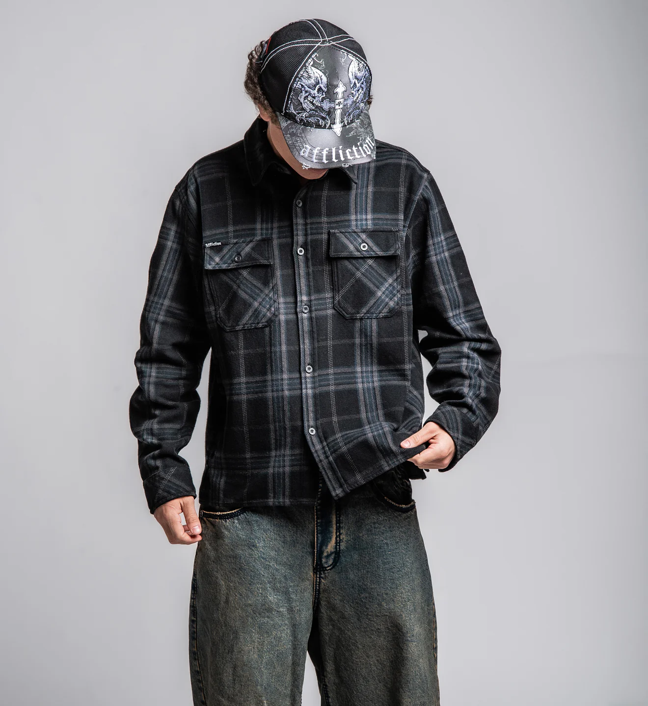 Winged Up Flannel Shirt - Image 10
